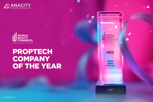 ANACITY Wins Gold for Proptech Company of the Year at the WRC’24 Awards