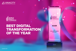 ANACITY Wins Best Digital Transformation of the Year at WRC 2024
