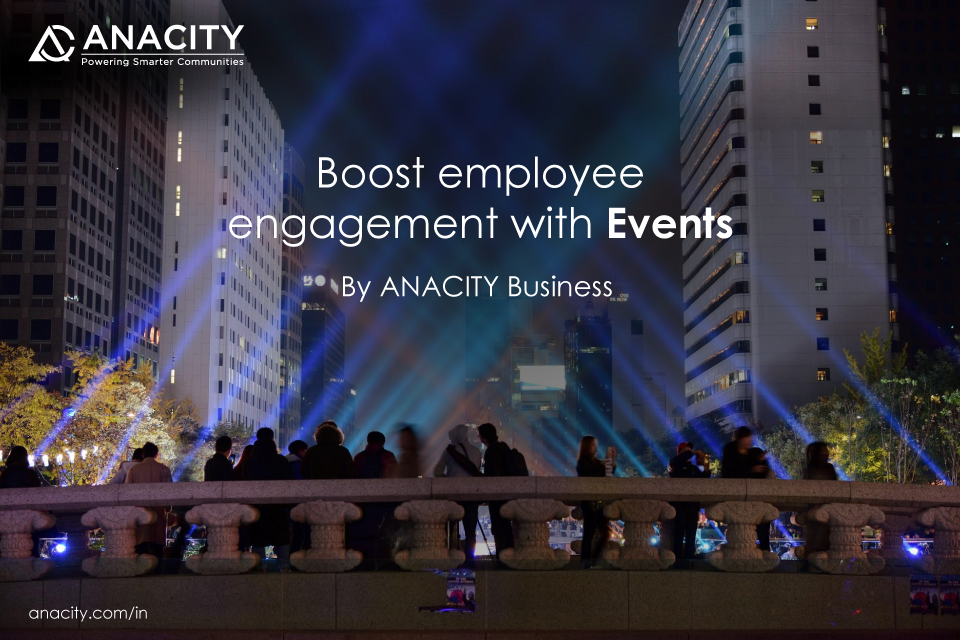 Boost Employee engagement with Events by ANACITY Business