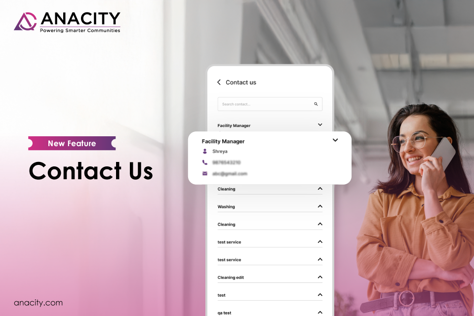 New Feature: Contact Us