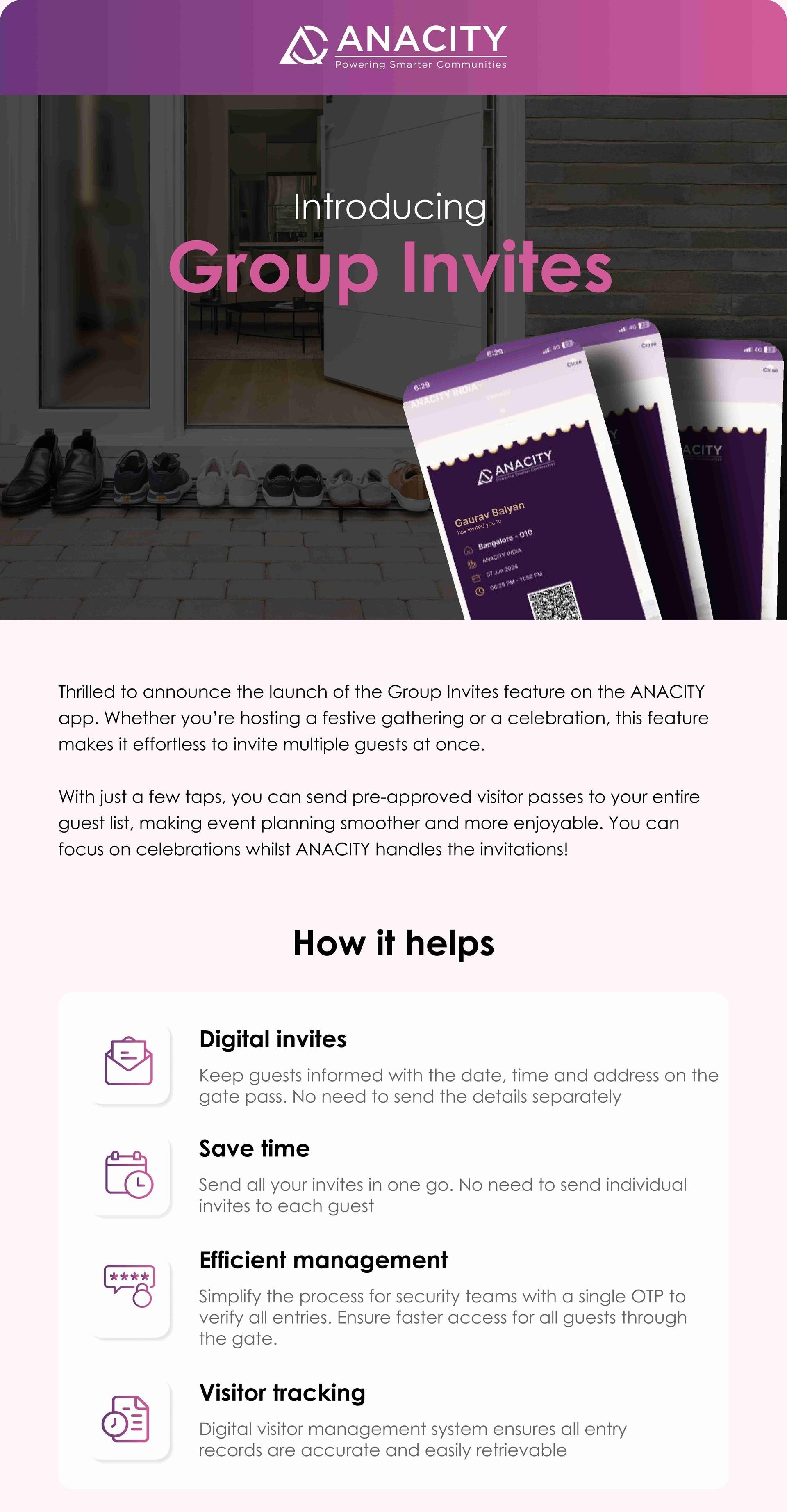 Group Invite: Pre-Approve Multiple Guests With One Click