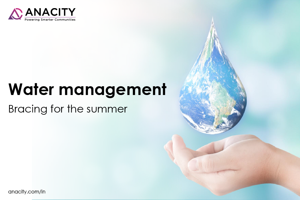 Water management - bracing for the summer