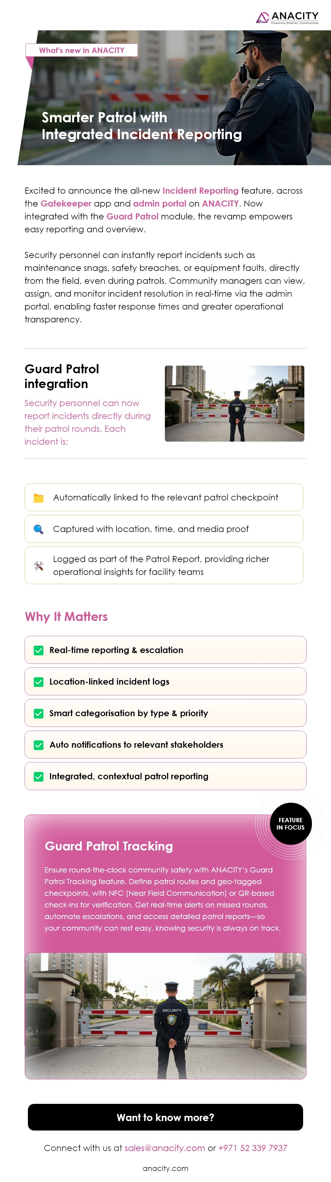 Instant Incident Reporting for Smarter Patrols